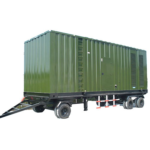 鞍山会议移动集装箱型发电机组电站